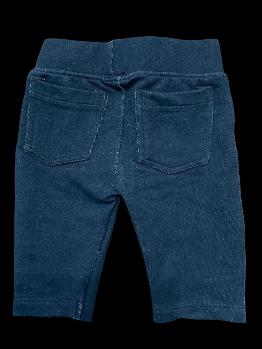 🌻10/$25  - Black Denim Style Knit Capri Pant